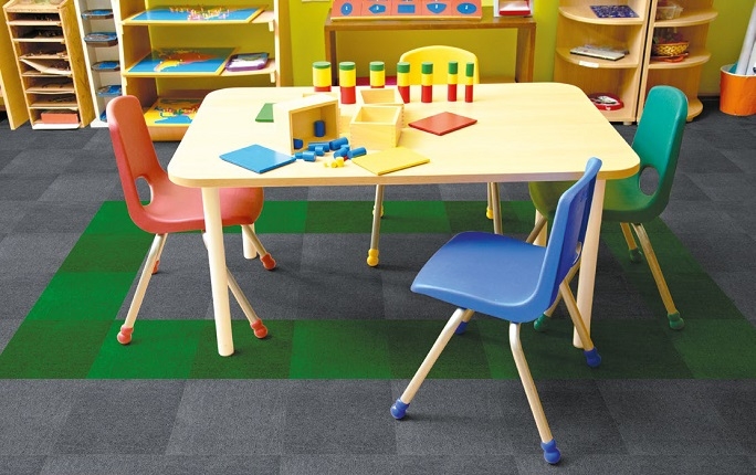 Heckmondike Supacord carpet for classrooms