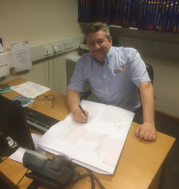 Michael Read - Reform Flooring's new member of staff