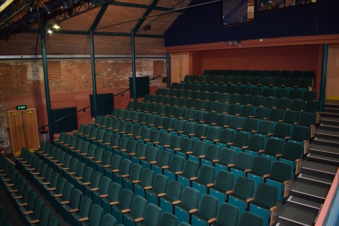 Norwich Playhouse Refurbishment - the new carpet and seating