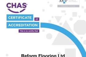 Reform Flooring's CHAS Accreditation certificate